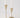Kerzenhalter Metall Herz M gold | gold
