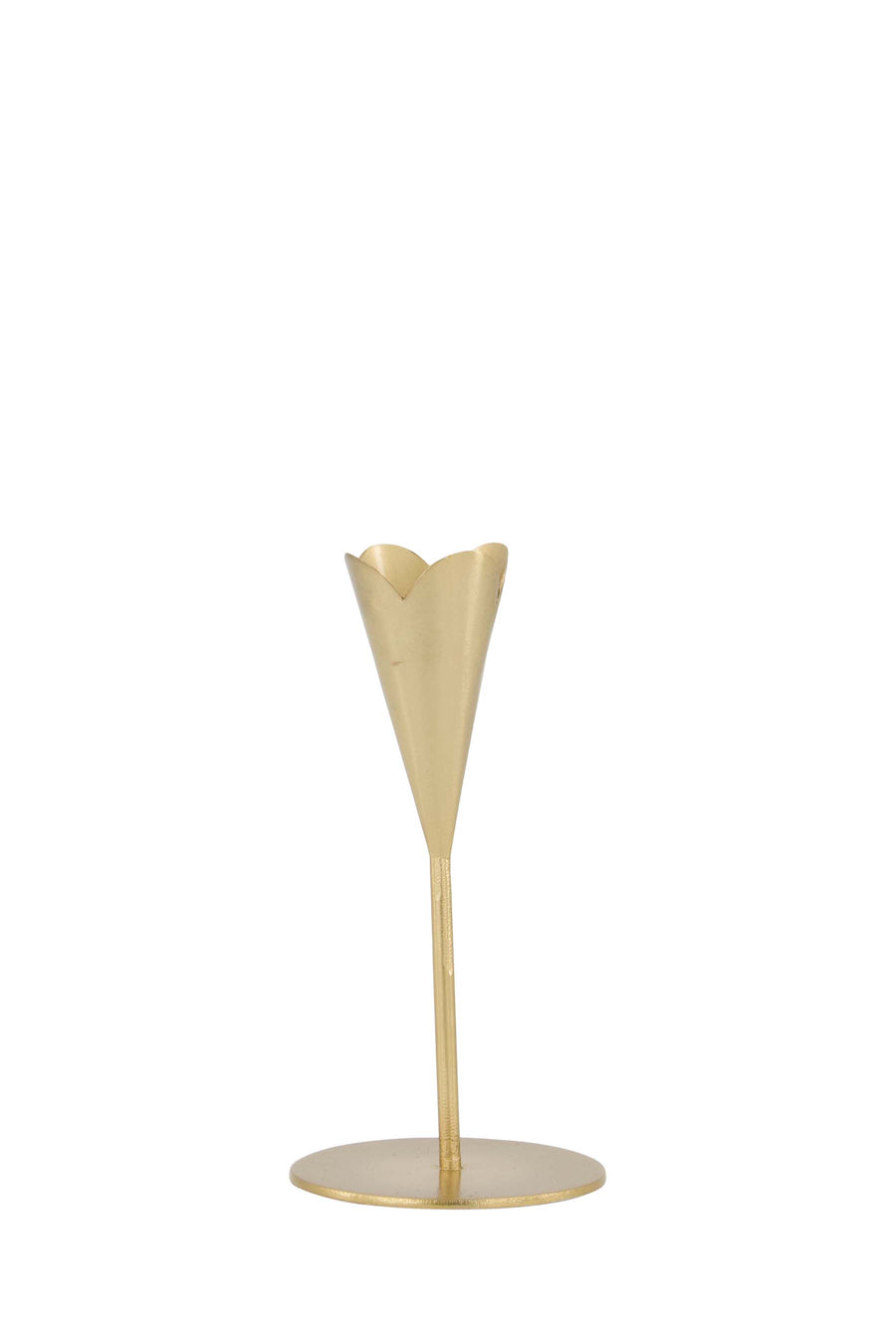 Kerzenhalter Metall Herz S gold | gold