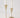 Kerzenabdeckung Metall Herz gold | gold