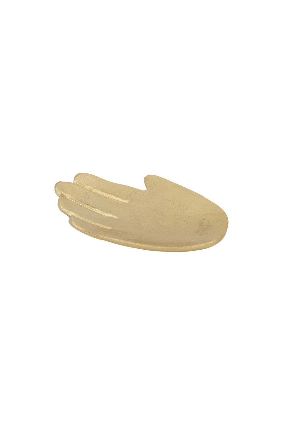 Tablett Metall Hand Gold | Gold