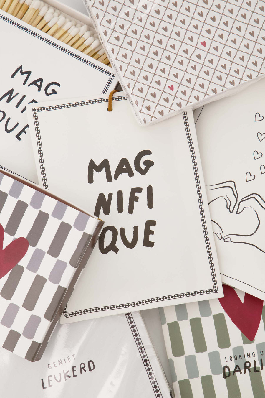 Duftbeutel Magnifique weiß / anthrazitgrau | weiß / anthrazitgrau