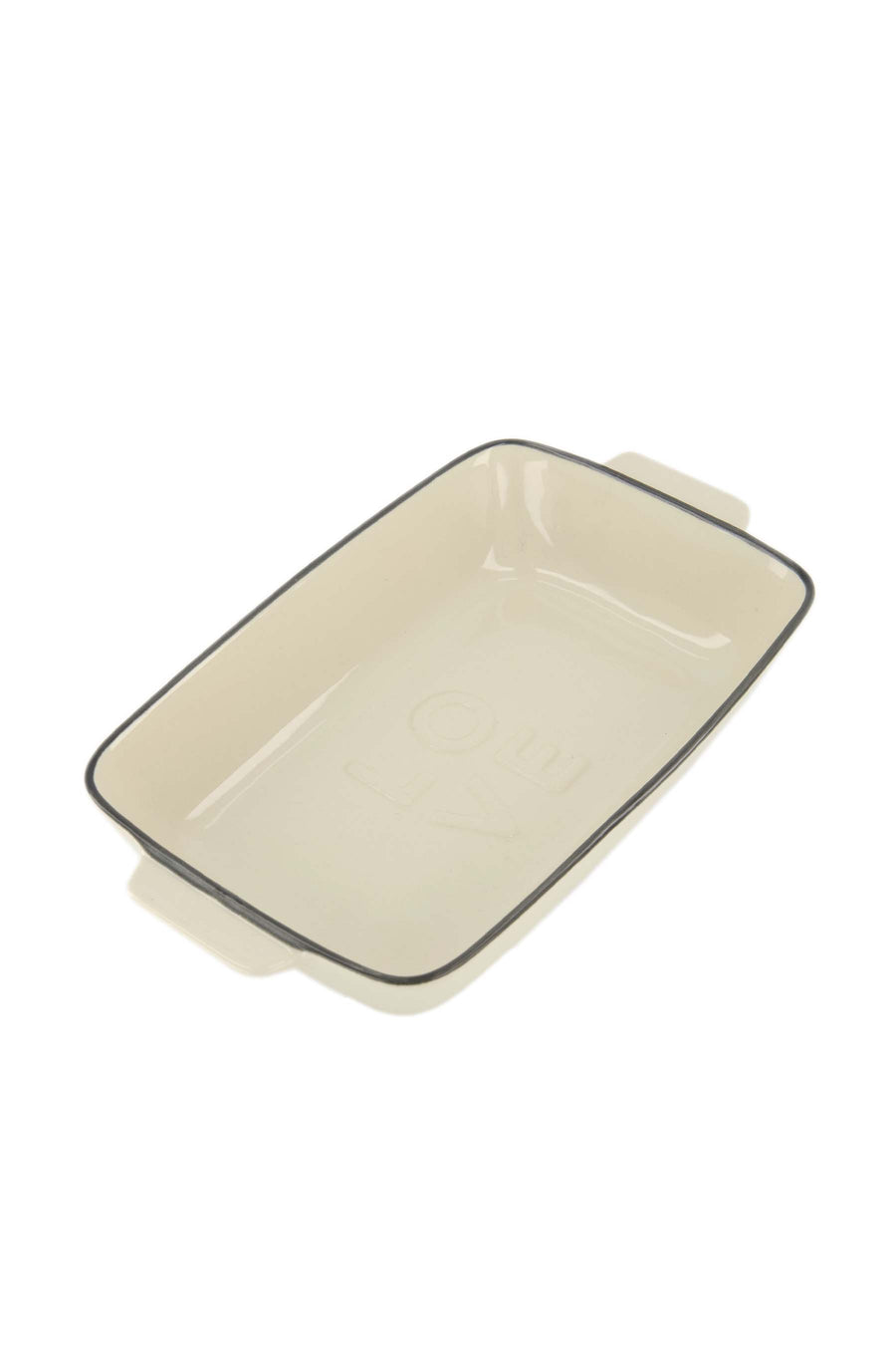 Ovenschaal Keramiek Love | zand