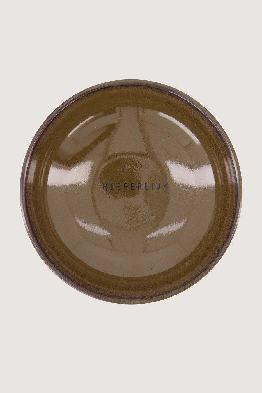 Schälchen niedrig | braun