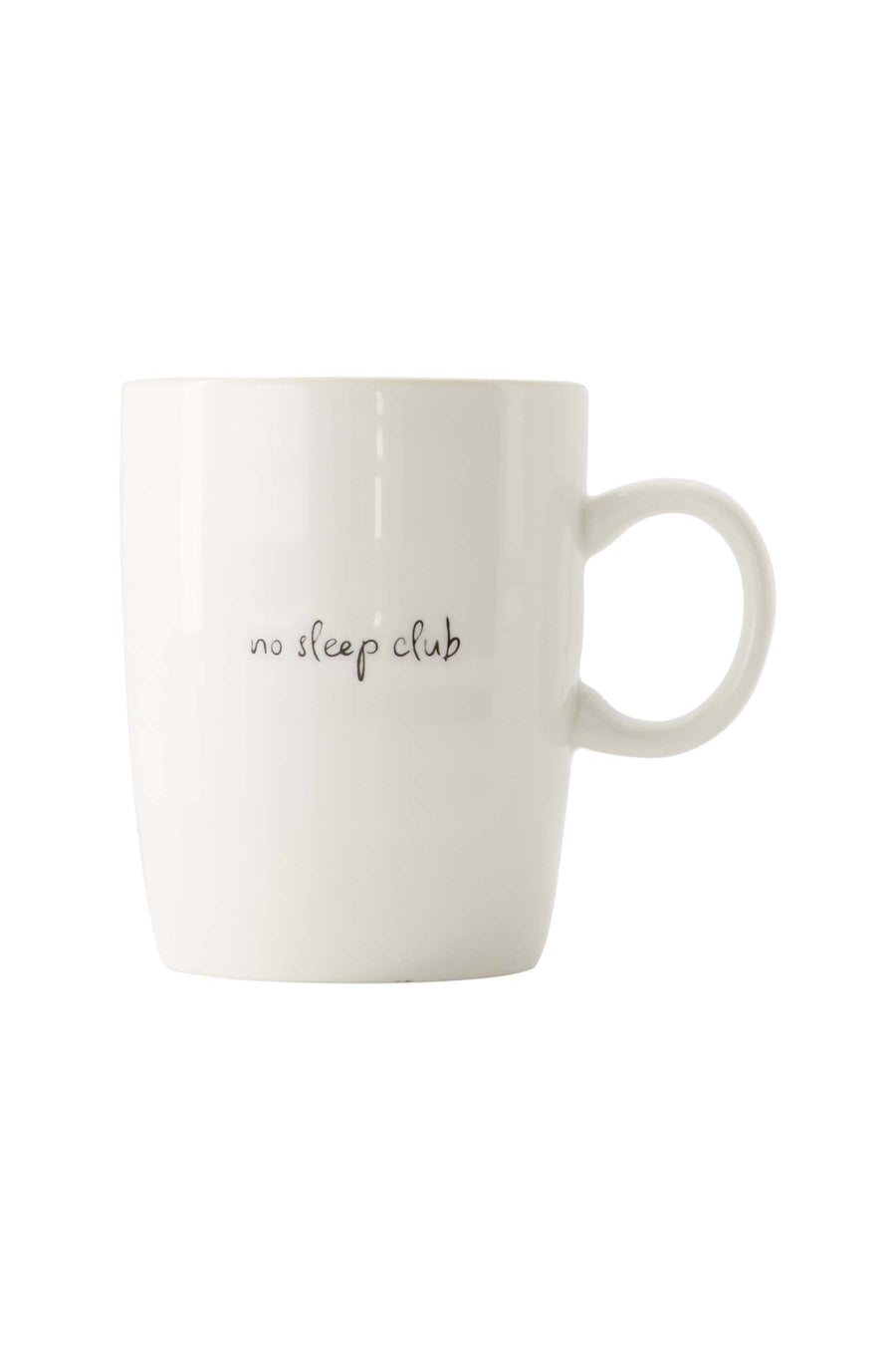 Teebecher no sleep club weiß/sand/schwarz | weiß/sand/schwarz