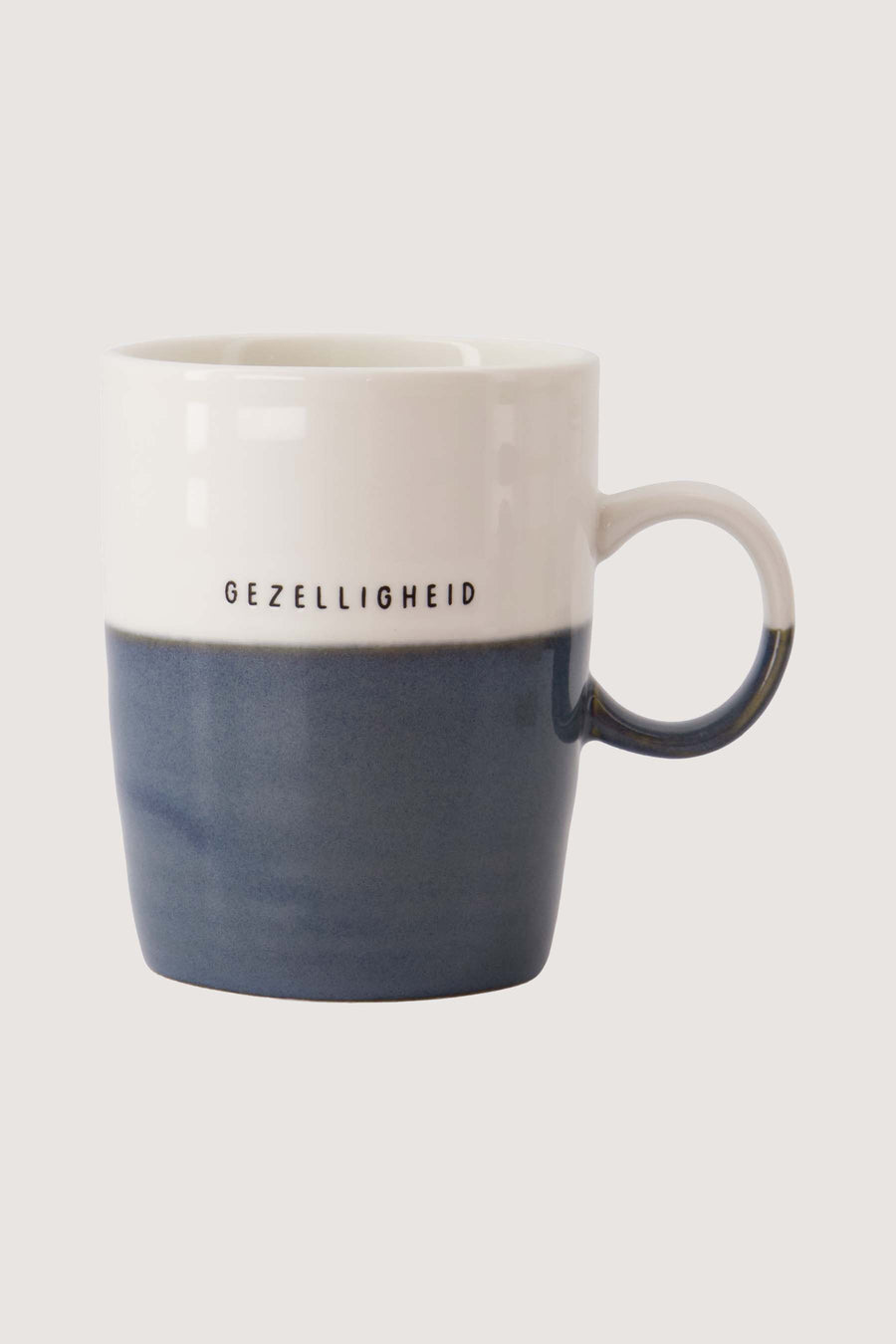 Teetasse Gemütlichkeit | weiß/blau