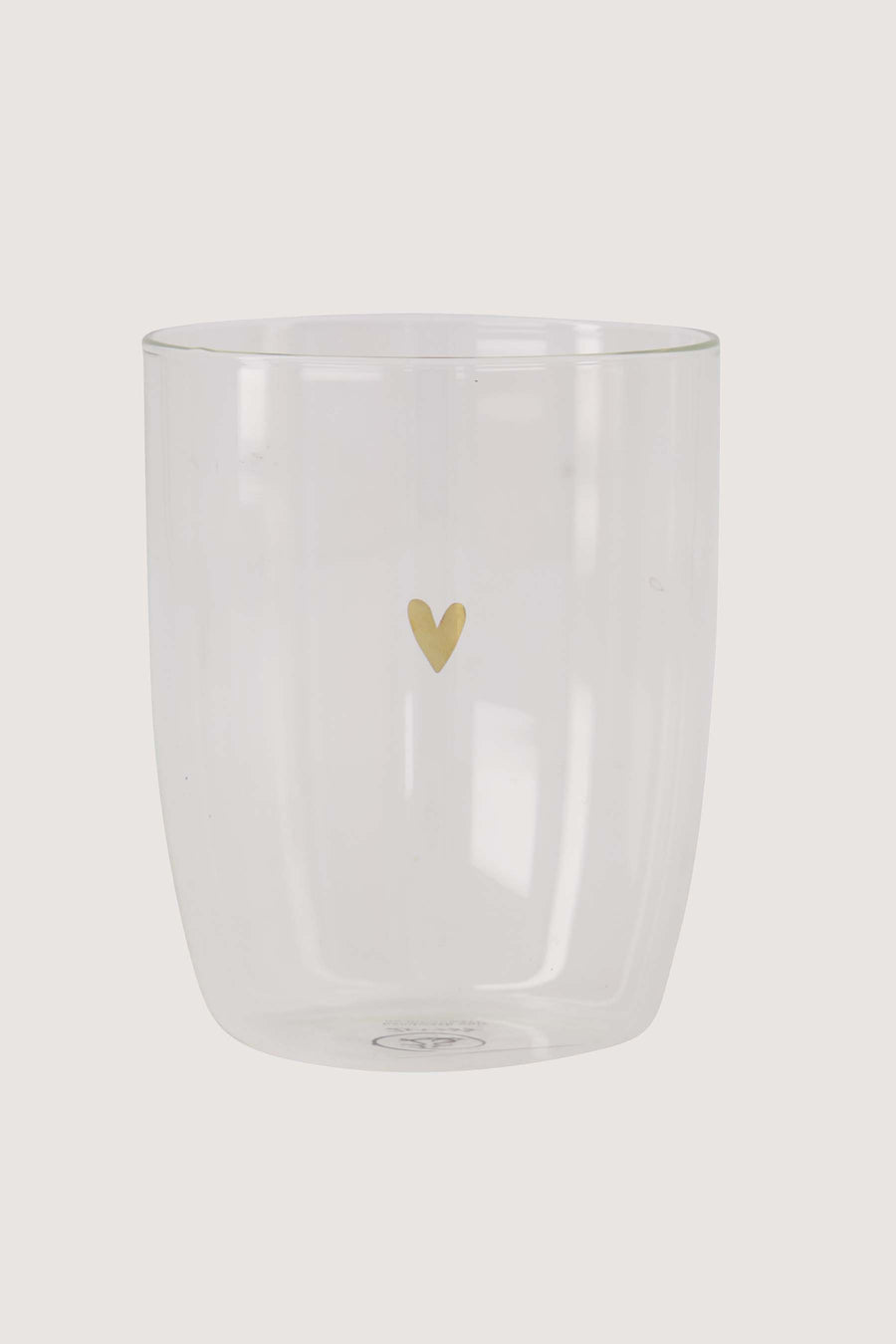 Drinkglas Herz | transparent