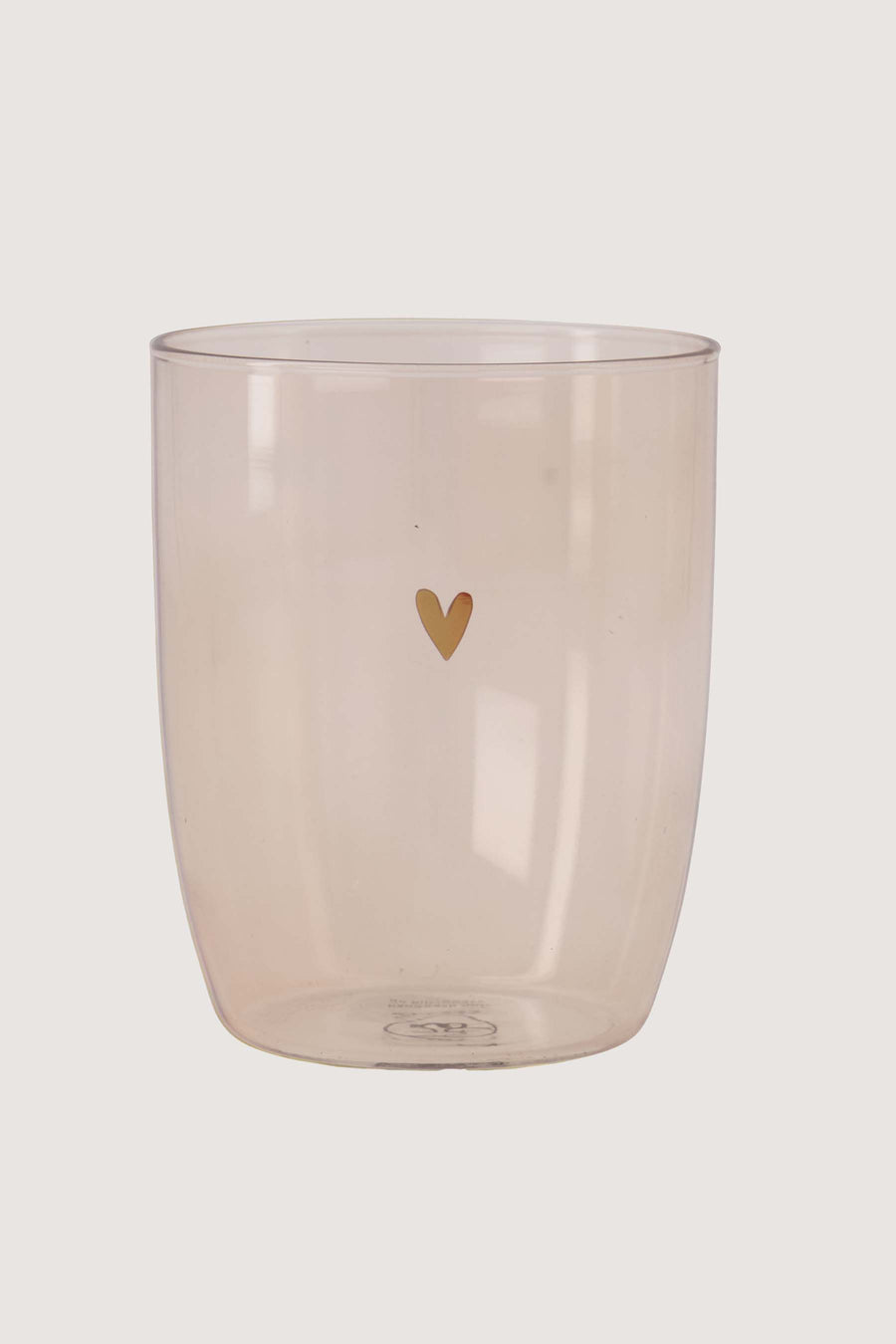 Drinkglas Herz | rosa