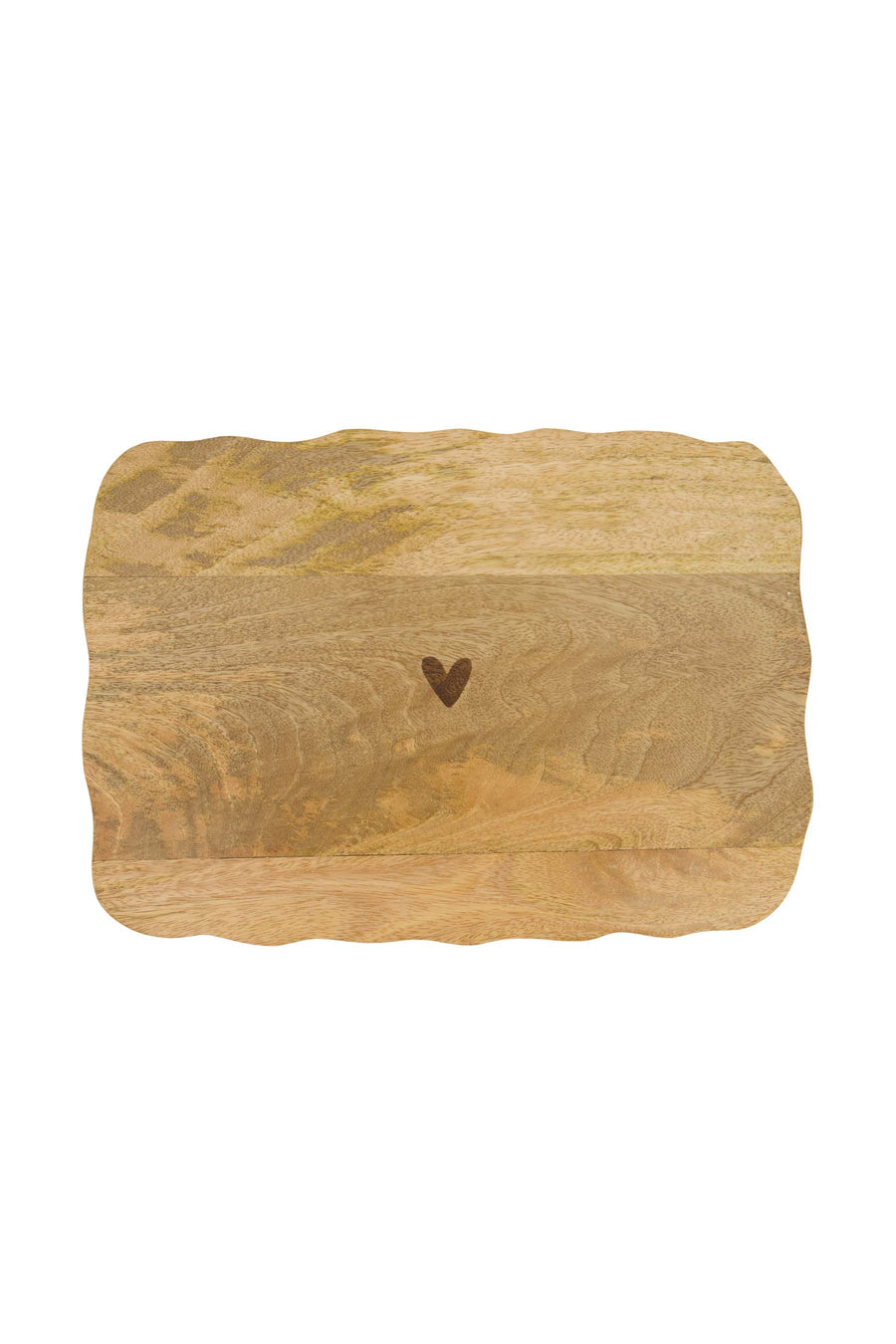Tablett Holz Herz | natur