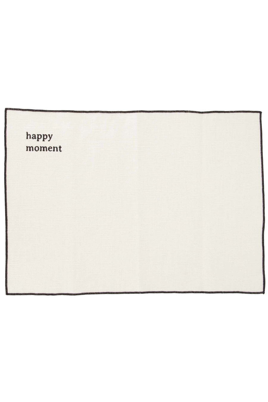 Set mit 2 Tischsets „Happy Moment“ | Sand