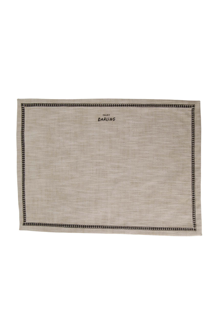 Tischset Darling sand/anthrazitgrau | sand/anthrazitgrau