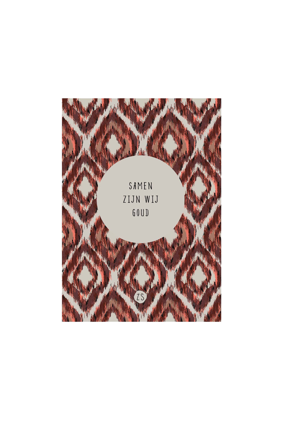 Karte runde Ecken | gold