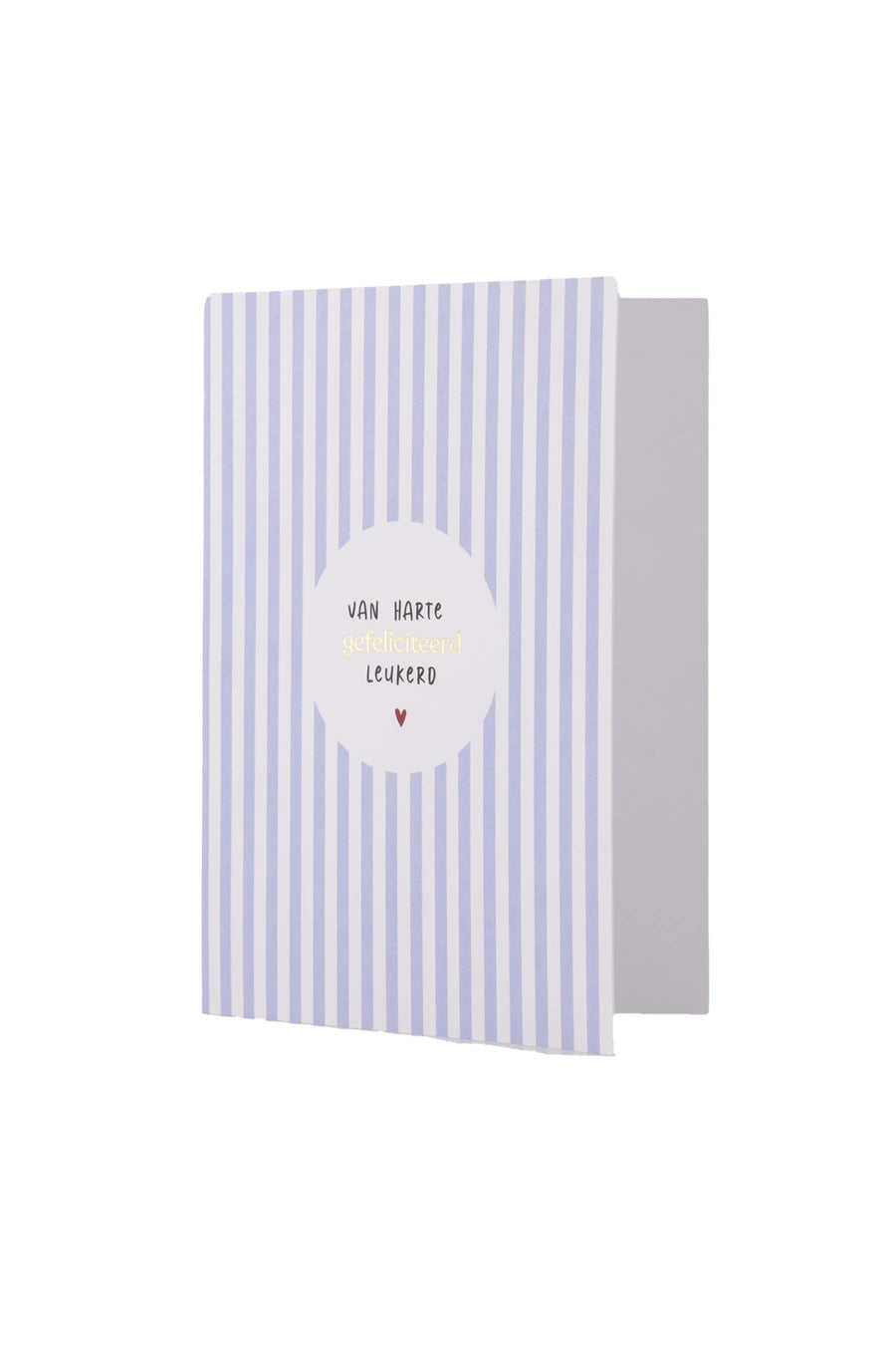 Wunschkarte Herzlichen Glückwunsch Liebling | blau / weiß