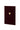 Wunschkarte Herz Samt rot/gold | rot/gold