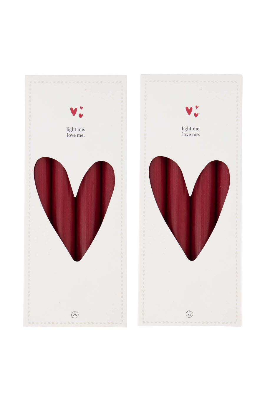 Set mit 8 rustikalen Kerzen Port