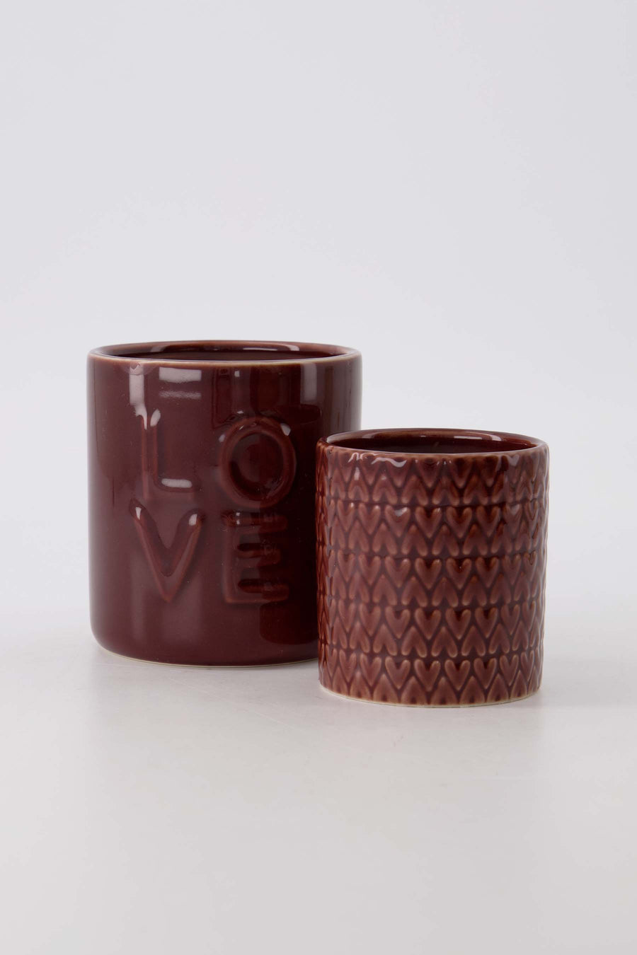 2er Set Duftkerzen Keramik Port