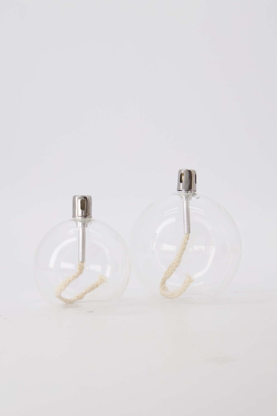 2er Set Öllampenglas