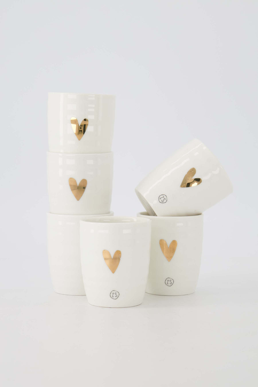 Satz mit 6 Espressotassen