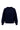 Pullover mit Herz-Detail | dunkelblau/rot