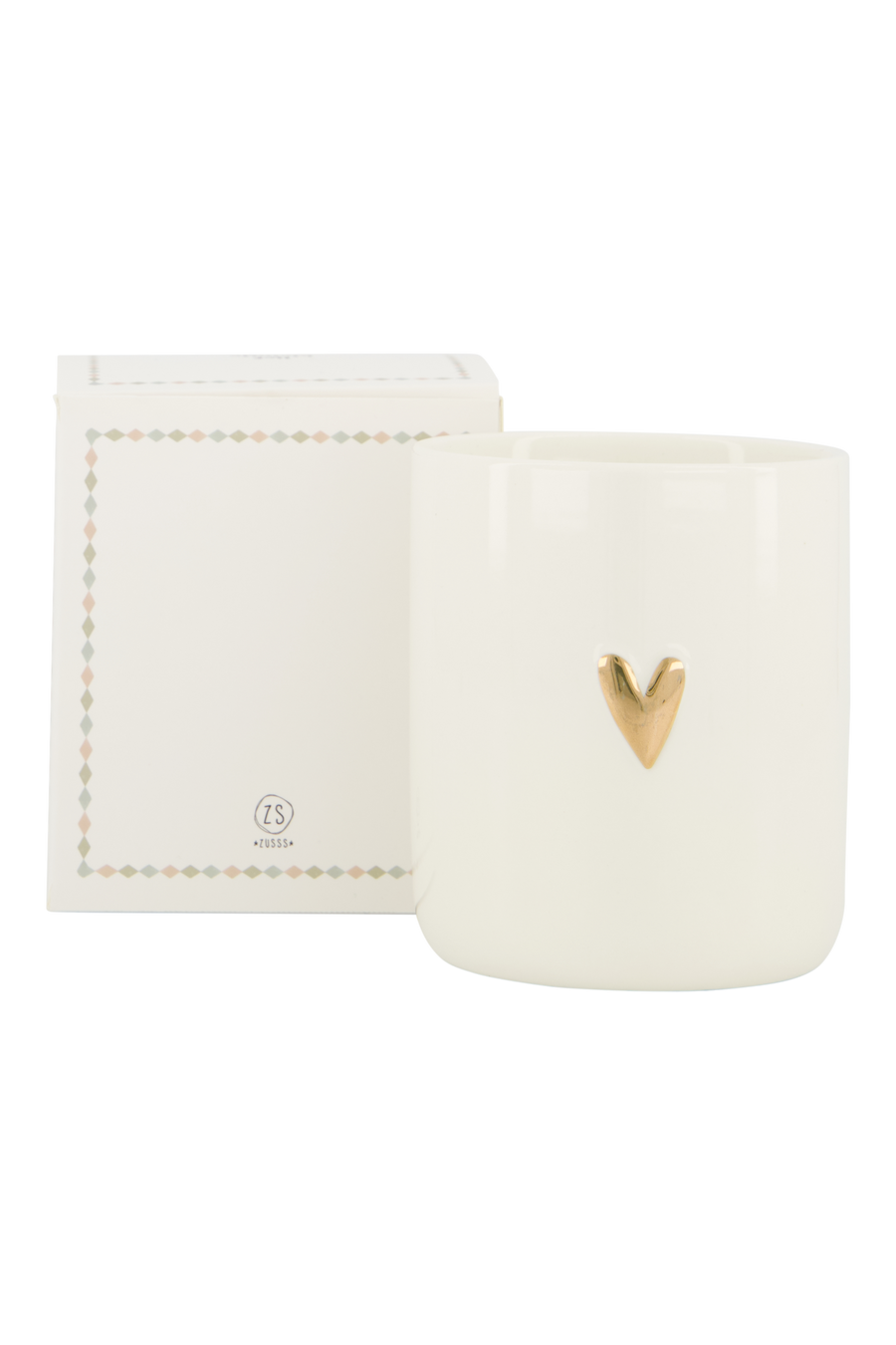 Keramik-Duftkerze in Schachtel Sweet Little One | Multicolour