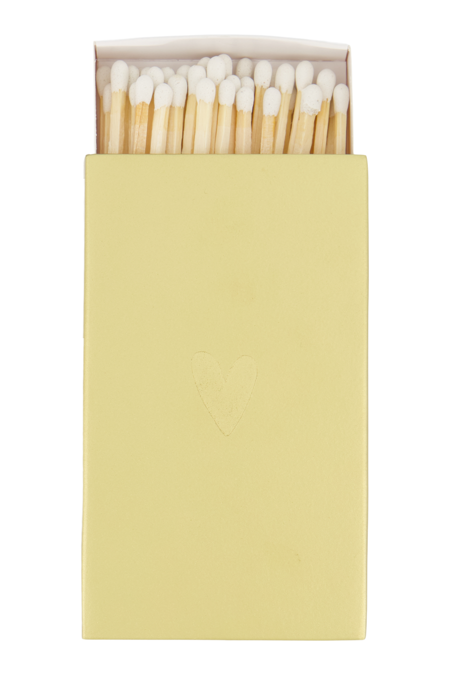 Streichholzhalter Metall Herz gold | gold