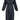 Wickelkleid mit Blockdruck dunkelblau/grau | dunkelblau/grau-Zusss