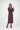 Wickelkleid mit Druck schokobraun | schokobraun-Zusss